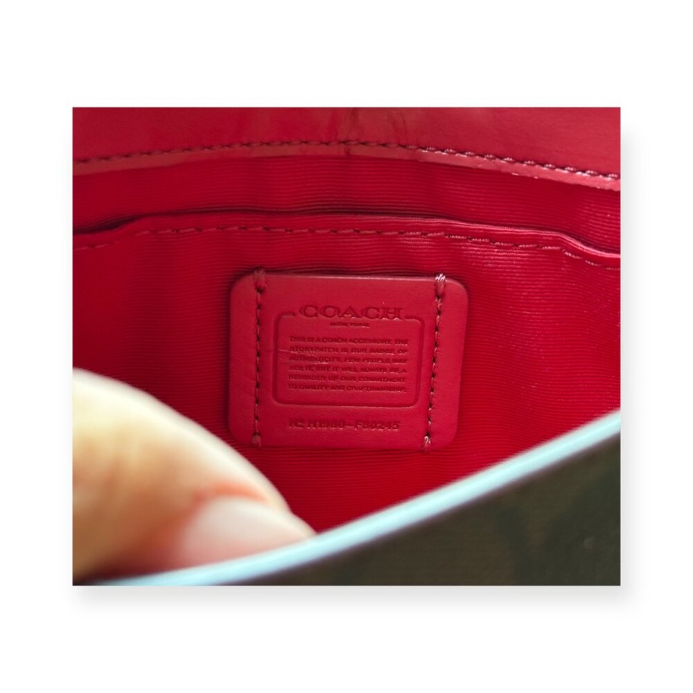 Coach Signature Canvas & Leather Belt Bag / Crossbody - Picture 8 of 10